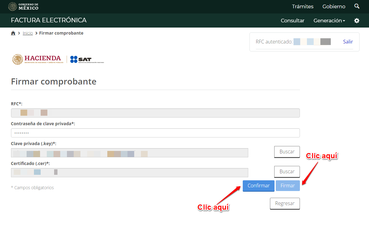 Factura de arrendamiento. Firma tu comprobante facturas de renta. Firma tu comprobante