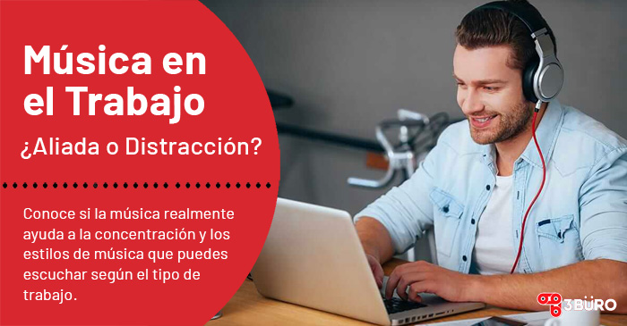 Música en el Trabajo ¿Aliada o Distracción?